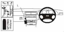 Audi A3 ProClip Mounting Brackets Years 00-02