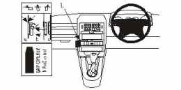  Audi A2 ProClip Mounting Brackets Years 01-06