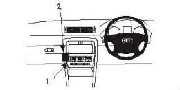 Audi A4 ProClip Mounting Brackets Years 02-07