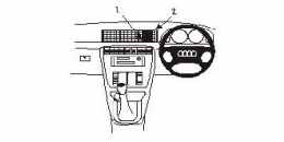 Audi A4 ProClip Mounting Brackets Years 95-01