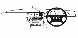 Audi A8 ProClip Mounting Brackets Years 98-02