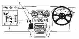 PT Cruiser ProClip No Holes Mounting Brackets Years 00-05