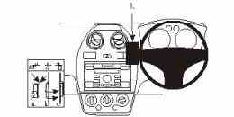Ford Fiesta ProClip No Holes Mounting Brackets Years 06-
