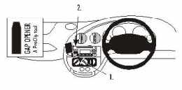 Ford KA ProClip No Holes Mounting Brackets Years 97-06