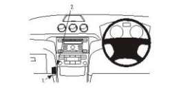 S-Max/Galaxy ProClip No Holes Mounting Brackets Years 06-