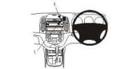 Hyundai Santa Fe ProClip No Holes Mounting Brackets Years 05-Onwards