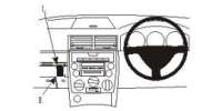 Mazda 2 ProClip No Holes Mounting Brackets Years 03-07