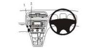 Skoda Octavia ProClip No Holes Mounting Brackets Years 05-07