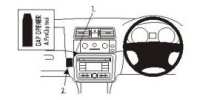 Skoda Roomster ProClip No Holes Mounting Brackets Years 07-