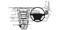 Ssang Yong Rodius ProClip No Holes Mounting Brackets Years 06-07