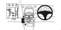 Toyota Celica ProClip No Holes Mounting Brackets Years 00-05