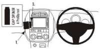 Toyota RAV 4 ProClip No Holes Mounting Brackets Years 04-05