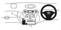 Toyota Yaris/Verso ProClip No Holes Mounting Brackets Years 99-05