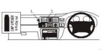 Vauxhall Frontera ProClip No Holes Mounting Brackets Years 99-03