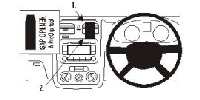Volkswagen Golf V ProClip No Holes Mounting Brackets Years 04-07