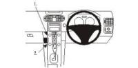 Volvo C30/C70/S40/V50 ProClip No Holes Mounting Brackets Years 04-07