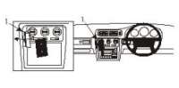 Volvo C70/V70/S70 ProClip No Holes Mounting Brackets Years 97-05