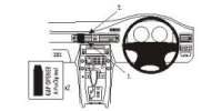 Volvo S80 ProClip No Holes Mounting Brackets Years 07-