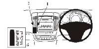 Kia Cee'd ProClip No Holes Mounting Brackets Years 07