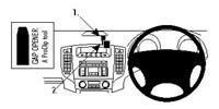 Mitsubishi Shogun ProClip No Holes Mounting Bracket 07-