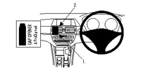 BMW X5 ProClip No Holes Mounting Brackets Years 07-