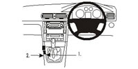 Skoda Superb ProClip No Holes Mounting Brackets Years 07-
