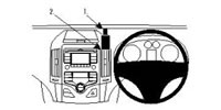 Hyundai i30 ProClip No Holes Mounting Brackets Years 07-