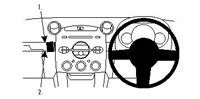Mazda 2 No Holes Mounting Bracket Years 08-onwards