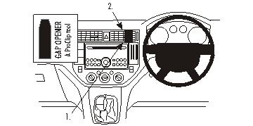 Ford Kuga No Holes Mounting Bracket 08-