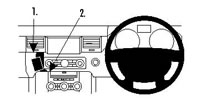 Range Rover Sport ProClip Mounting Brackets Years 10-