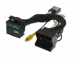 Volkswagen reverse camera input interface harness